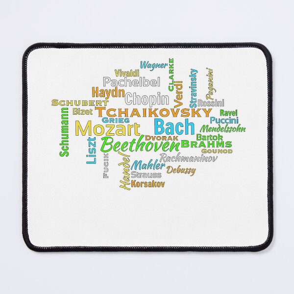 Item preview, Classical Composers Word Cloud Music Lovers T-Shirt designed and sold by gidget-gadget.