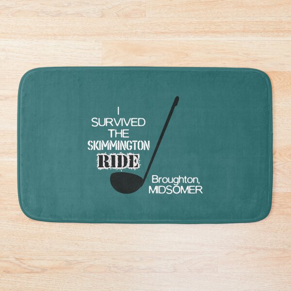 Item preview, I Survived The Skimmington Ride (on Teal) designed and sold by PawsitiveMum3.