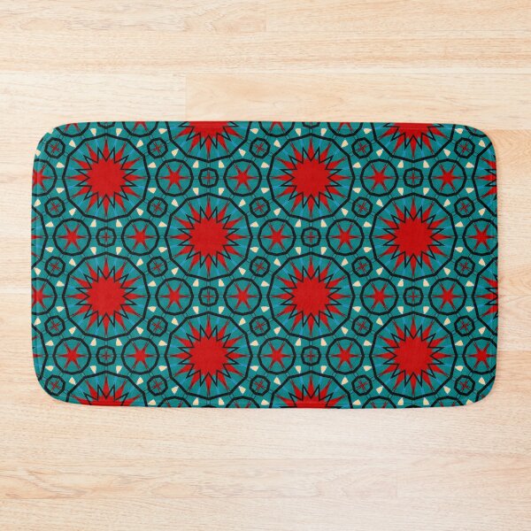 Item preview, Retro Stars Pattern designed and sold by Shy Fractal Designs.