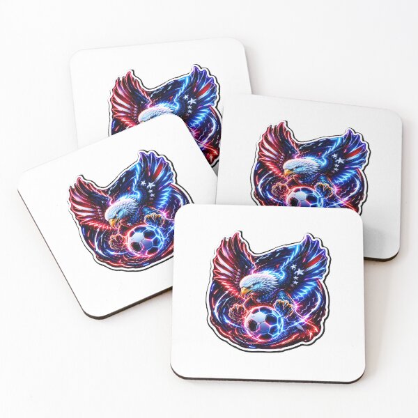 Item preview, USA World Cup 2026 Neon Eagle Sticker designed and sold by houssy2004.