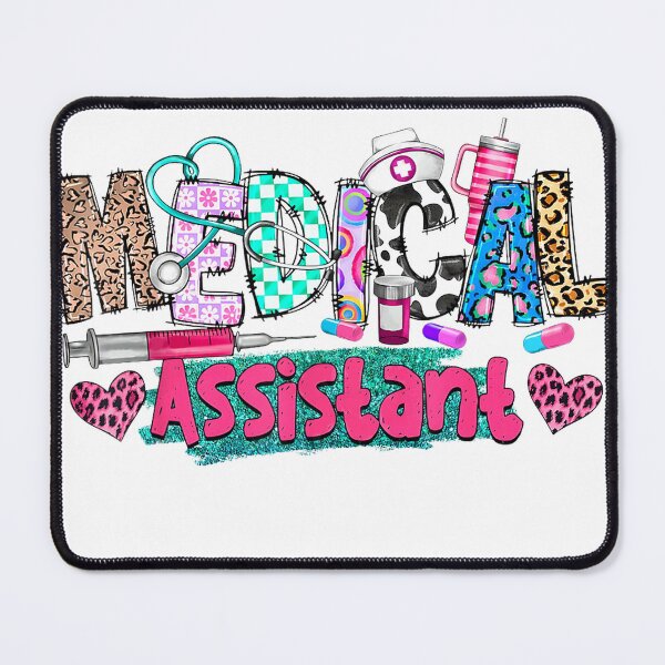 Item preview, CMA Medical Assistant Nurse Leopard Stethoscope Women Men T-Shirt designed and sold by JJLetterDesigns.