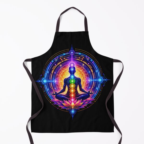 Item preview, Cyber Chakra Meditation designed and sold by syotos-ai.
