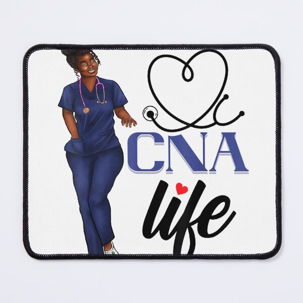 Item preview, CNA Nurse Black History Month African American T-Shirt designed and sold by Voila-creative.