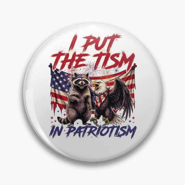 Item preview, I Put The Tism in Patriotism Athletic Eagle designed and sold by Naitsebas.