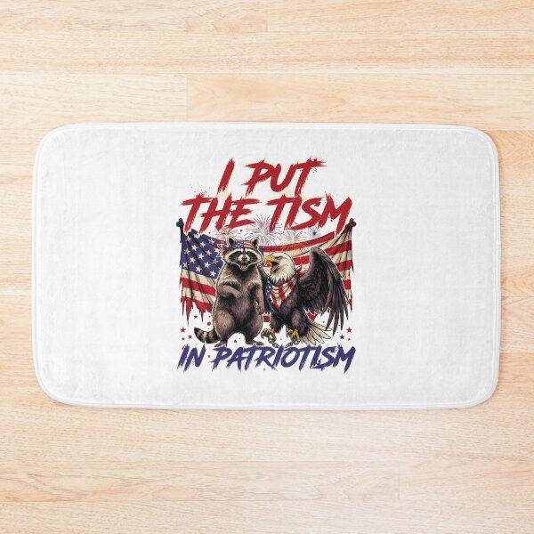 Item preview, I Put The Tism in Patriotism Athletic Eagle designed and sold by Naitsebas.