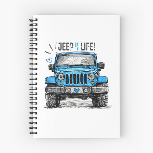 Aperçu de l'œuvre Jeep pour la vie créée et vendue par Arctic Sky Designs.