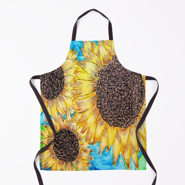 Item preview, Sunflowers and Blue Skies designed and sold by phylliswalter.