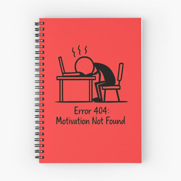 Item preview, Error 404 Motivation Not Found Funny Stickman Meme designed and sold by Stick It Wear It.