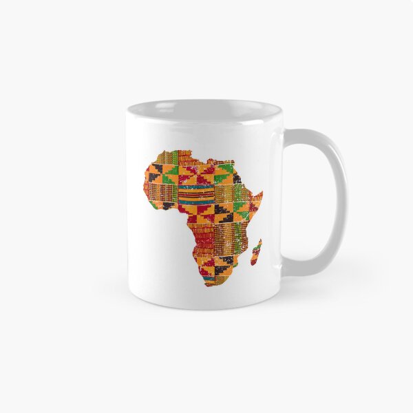 Item preview, Cool Africa Map Kente Cloth Gift for Men Women African Lover T-Shirt Small designed and sold by Othinus.