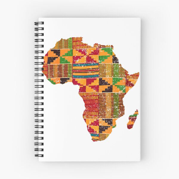 Item preview, Cool Africa Map Kente Cloth Gift for Men Women African Lover T-Shirt Small designed and sold by Othinus.