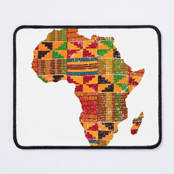 Item preview, Cool Africa Map Kente Cloth Gift for Men Women African Lover T-Shirt Small designed and sold by Othinus.