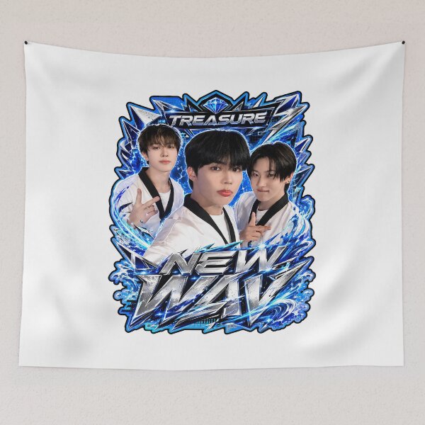 Item preview, TREASURE NEW WAV Holographic Vibe Fan Art designed and sold by Valeree Store.