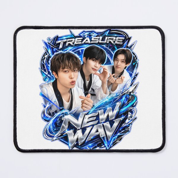 Item preview, TREASURE NEW WAV Fandom Blueprint Graphic Art designed and sold by Valeree Store.