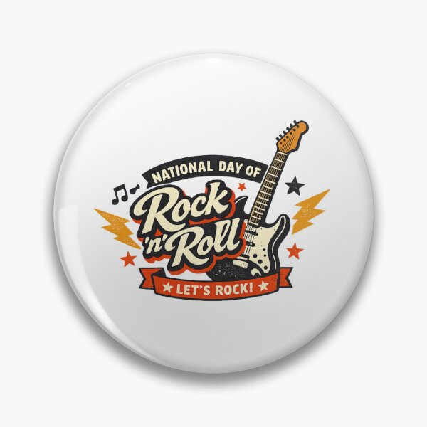 Item preview, Celebrate National Rock N Roll Day designed and sold by Combat Skies.