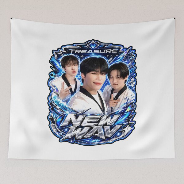 Item preview, TREASURE NEW WAV Ultimate Boy Group Fan Merch designed and sold by Valeree Store.