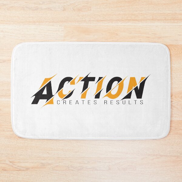 Item preview, Action Creates Results designed and sold by Verse & Vibes.