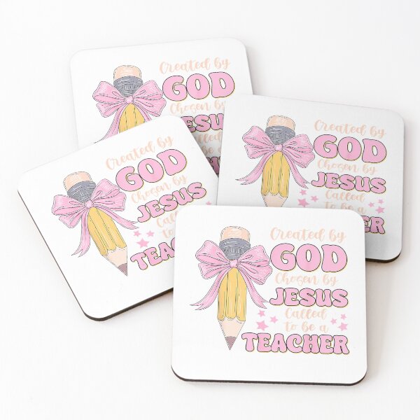 Item preview, Created by God Called to Teacher - Jesus Christian Teacher T-Shirt designed and sold by kevincuellar.