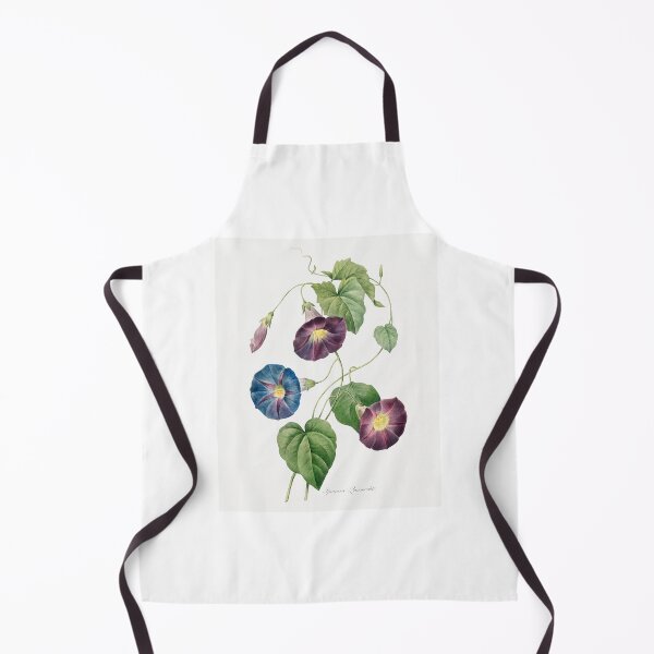 Item preview, Star Morning Glory Flowers Botanical Illustration designed and sold by TheRetroArtRoom.