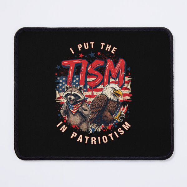 Item preview, I Put The Tism in Patriotism Athletic Eagle designed and sold by Naitsebas.