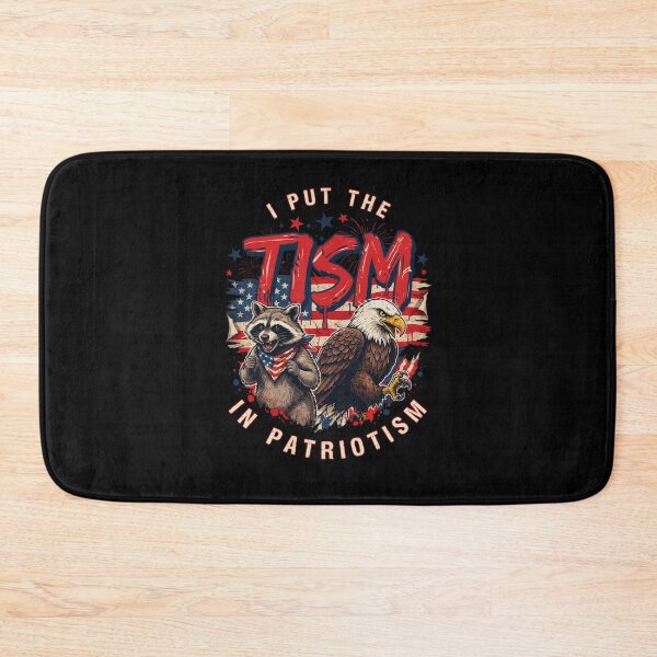 Item preview, I Put The Tism in Patriotism Athletic Eagle designed and sold by Naitsebas.