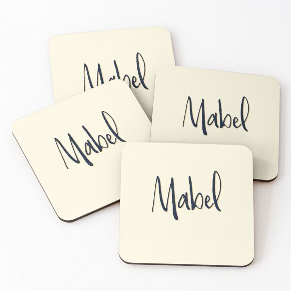 Item preview, MABEL personalized type design designed and sold by CharlottePlaceArt.