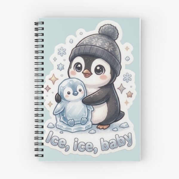 Item preview, Ice Ice Baby Cute Penguin Sculpture Sticker designed and sold by Snikdha.
