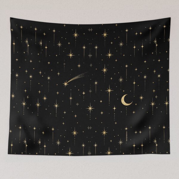 Item preview, Wishing Star | Celestial Moon and Stars | Mystical Starlight Night Sky designed and sold by Made by Tamar.