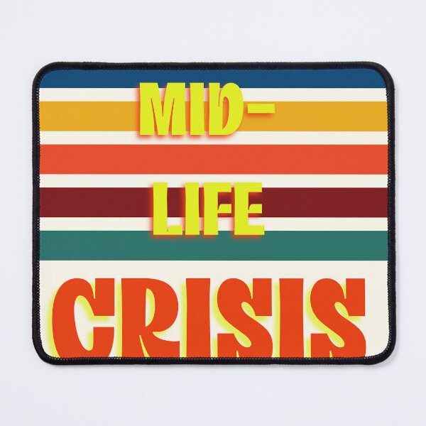 Item preview, Groovy Early Life Crisis Retro Sticker  designed and sold by Retromomma.