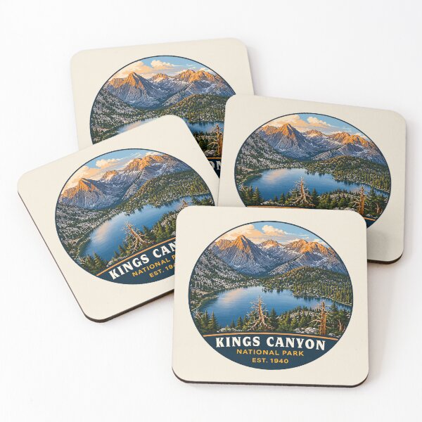 Item preview, Kings Canyon National Park Sticker designed and sold by Gideon Emmerich.