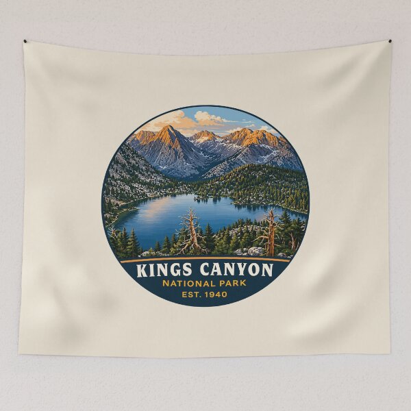 Item preview, Kings Canyon National Park Sticker designed and sold by Gideon Emmerich.
