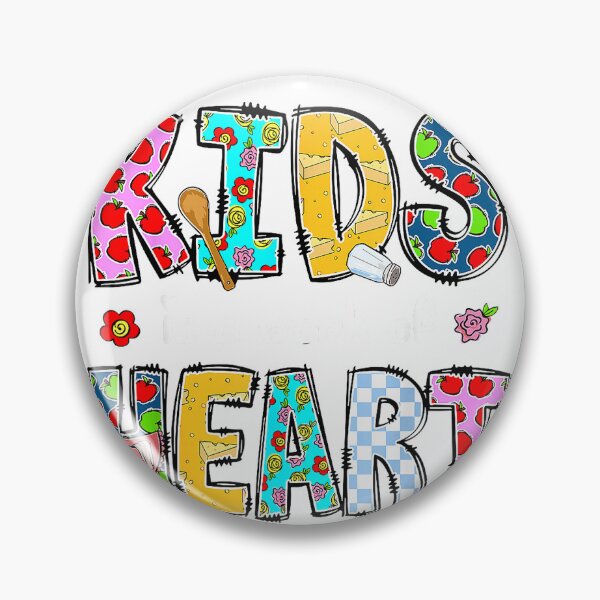 Item preview, Cute Feeding Kids is A Work of Heart School Cafeteria Worker T-Shirt designed and sold by DArtfulStudio.