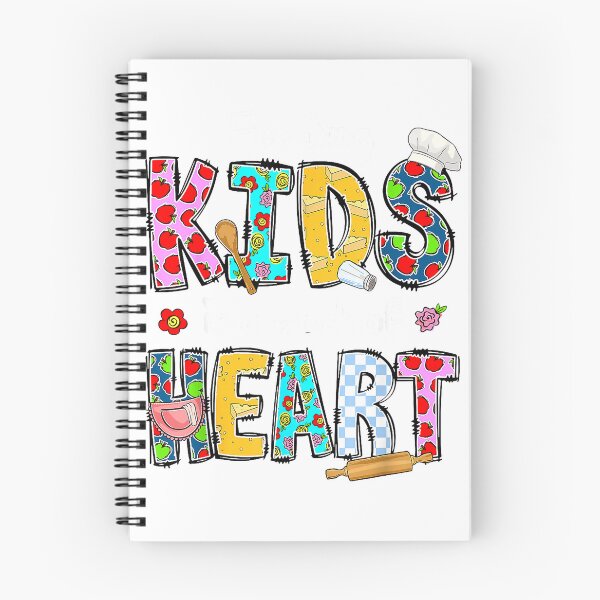 Item preview, Cute Feeding Kids is A Work of Heart School Cafeteria Worker T-Shirt designed and sold by DArtfulStudio.