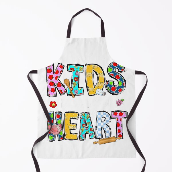 Item preview, Cute Feeding Kids is A Work of Heart School Cafeteria Worker T-Shirt designed and sold by DArtfulStudio.
