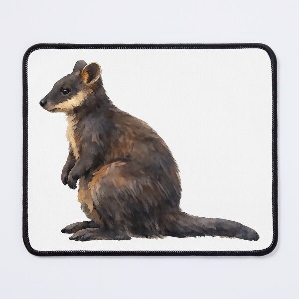 Item preview, Swamp Wallaby Watercolour Portrait designed and sold by Jaruart.