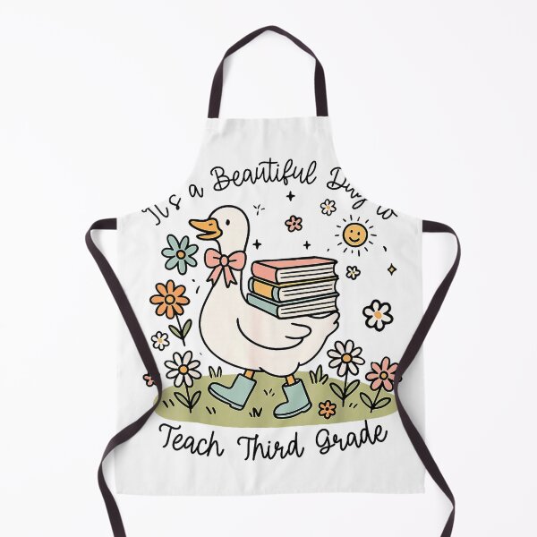 Item preview, Cute Goose It's A Beautiful Day to Teach 3rd Grade Teacher T-Shirt designed and sold by Othinus.