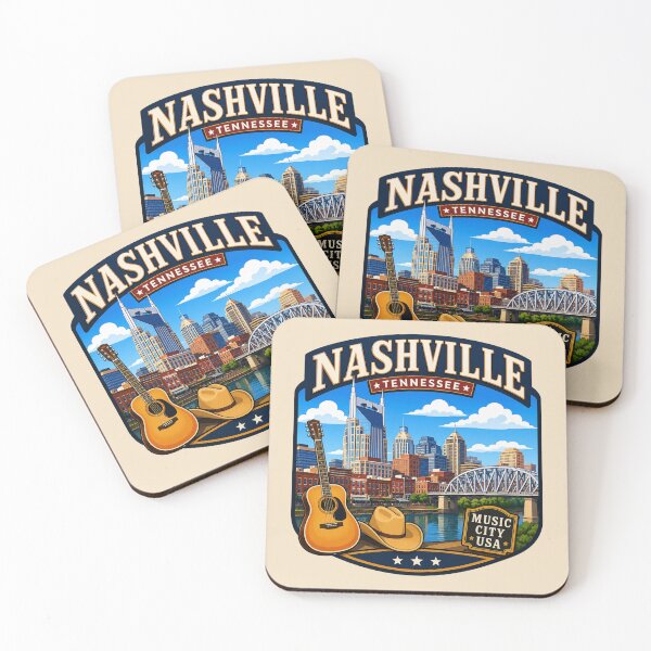 Item preview, Nashville, Tennessee designed and sold by Myra365Art.