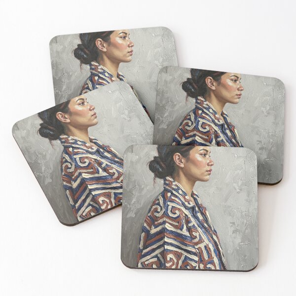 Item preview, Woman Portrait Traditional Pattern Oil Painting Art designed and sold by Francis & May.