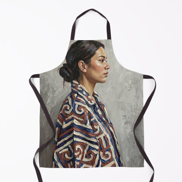 Item preview, Woman Portrait Traditional Pattern Oil Painting Art designed and sold by Francis & May.