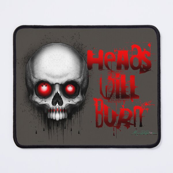 Item preview, Heads Will Burn designed and sold by MetroInk.
