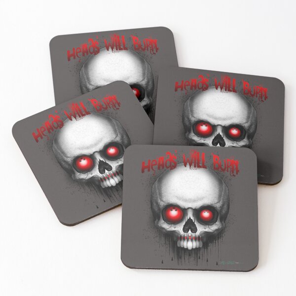 Item preview, Heads Will Burn designed and sold by MetroInk.