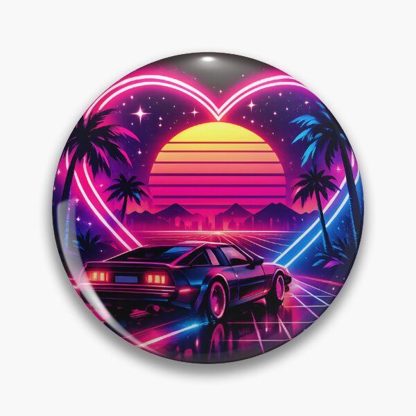 Item preview, Night Riders — Heart Sunset Edition designed and sold by Neo Tokio.