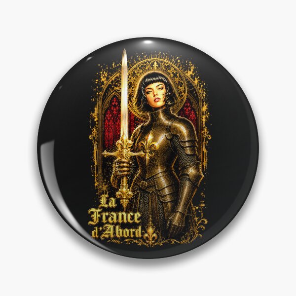Item preview, La France d'Abord – The Maid of Orléans designed and sold by Sanctum Icons.