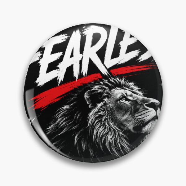 Item preview, Fearless motivational lion designed and sold by MR4me.