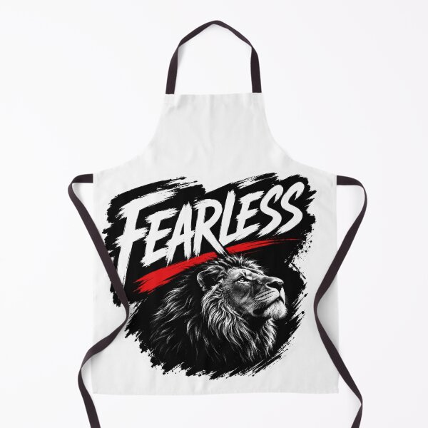 Item preview, Fearless motivational lion designed and sold by MR4me.