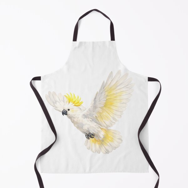 Item preview, Sulphur-crested Cockatoo in Flight designed and sold by Jaruart.