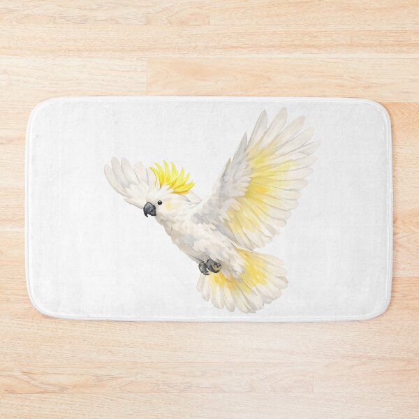 Item preview, Sulphur-crested Cockatoo in Flight designed and sold by Jaruart.