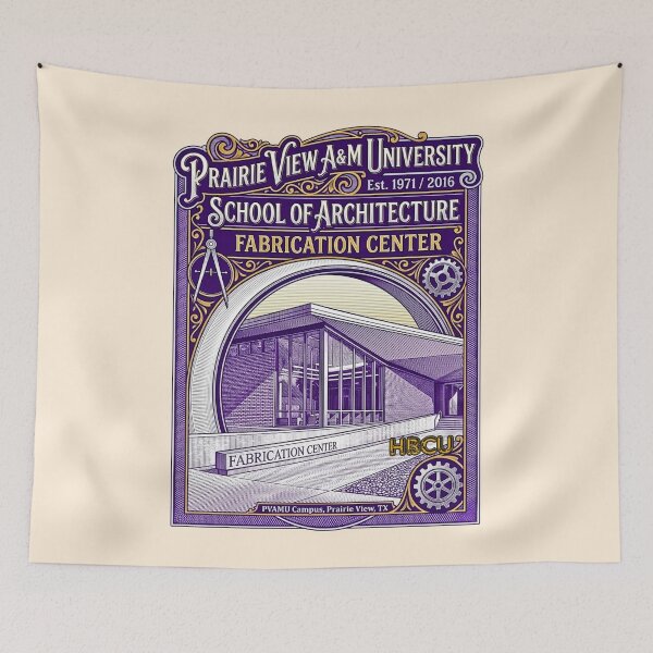 Item preview, PVAMU School of Architecture Fabrication Center Vintage Engraving designed and sold by EvergreenPark - Tee Studio.