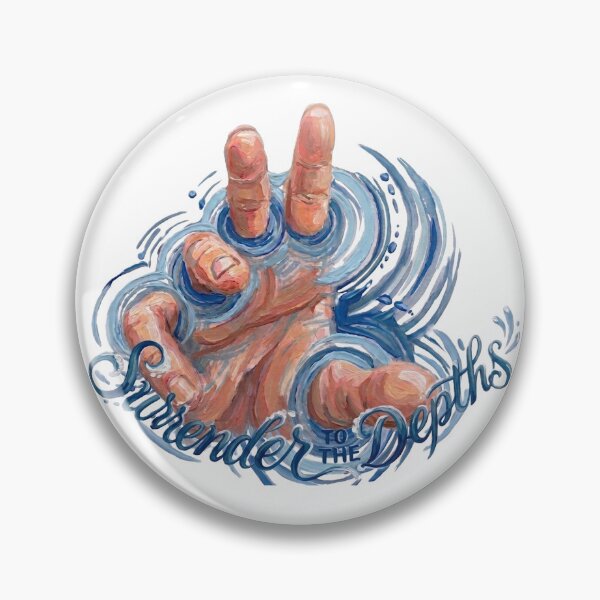 Item preview, Surrender to the Depths Abstract Art designed and sold by MTN-Wear.
