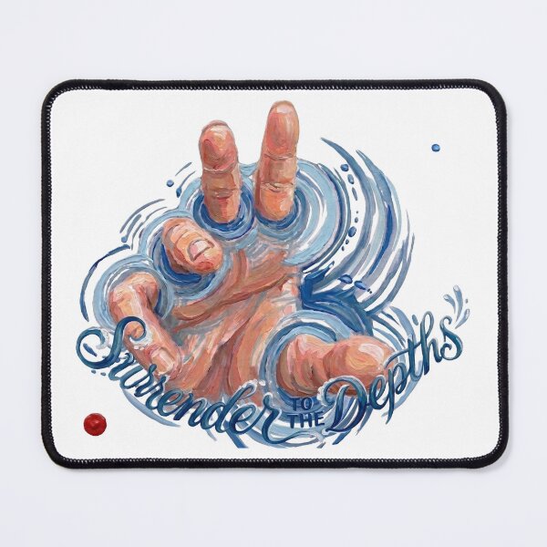 Item preview, Surrender to the Depths Abstract Art designed and sold by MTN-Wear.