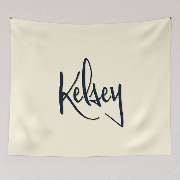 Item preview, KELSEY personalized type design designed and sold by CharlottePlaceArt.